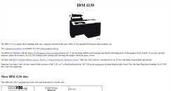 Desktop Screenshot of ibm1130.net